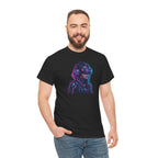 Neon Cyberpunk VR Girl T-Shirt | Futuristic Gamer Art, Vaporwave Aesthetic