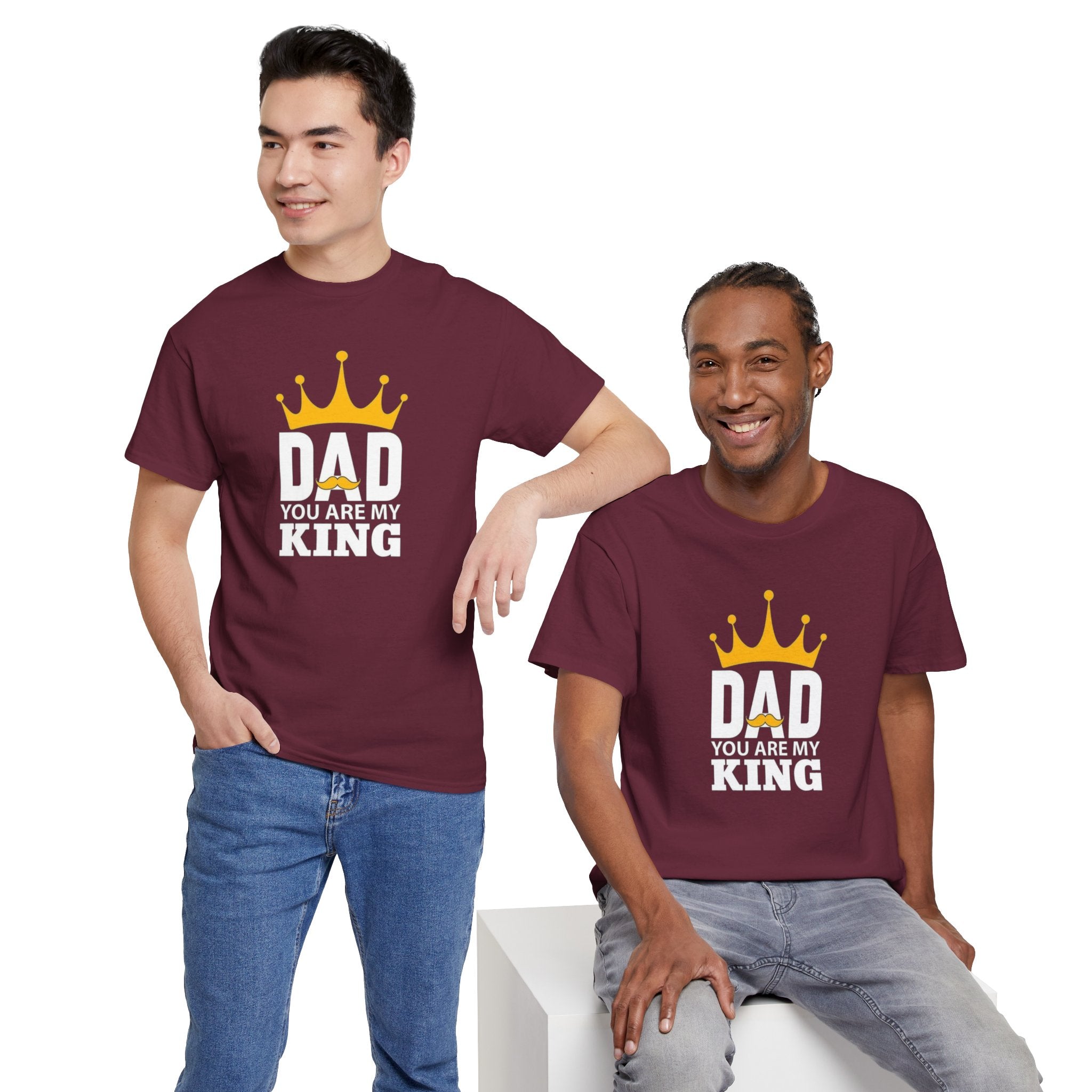 Dad You Are My King T-Shirt | Fathers Day Crown Tee