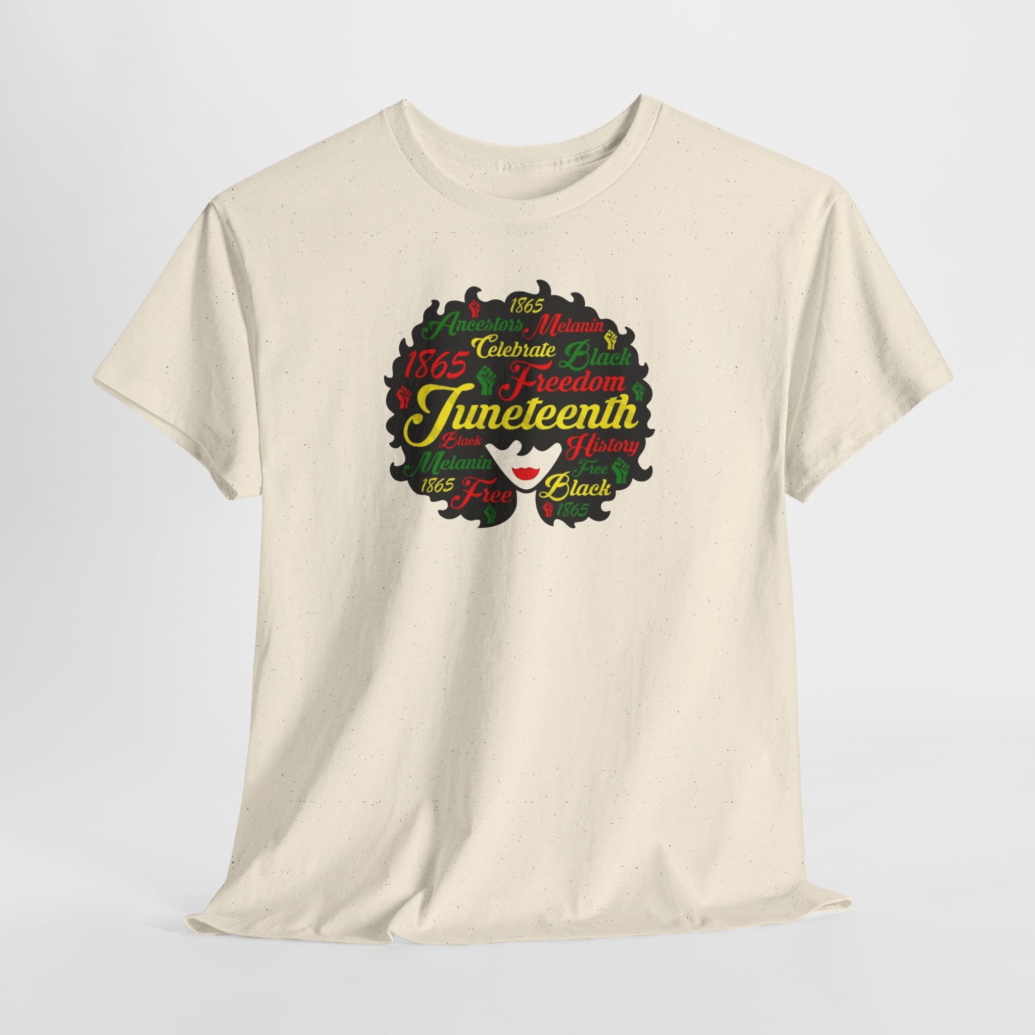 Juneteenth Celebration Graphic Tee | Freedom Roots Afrocentric Design
