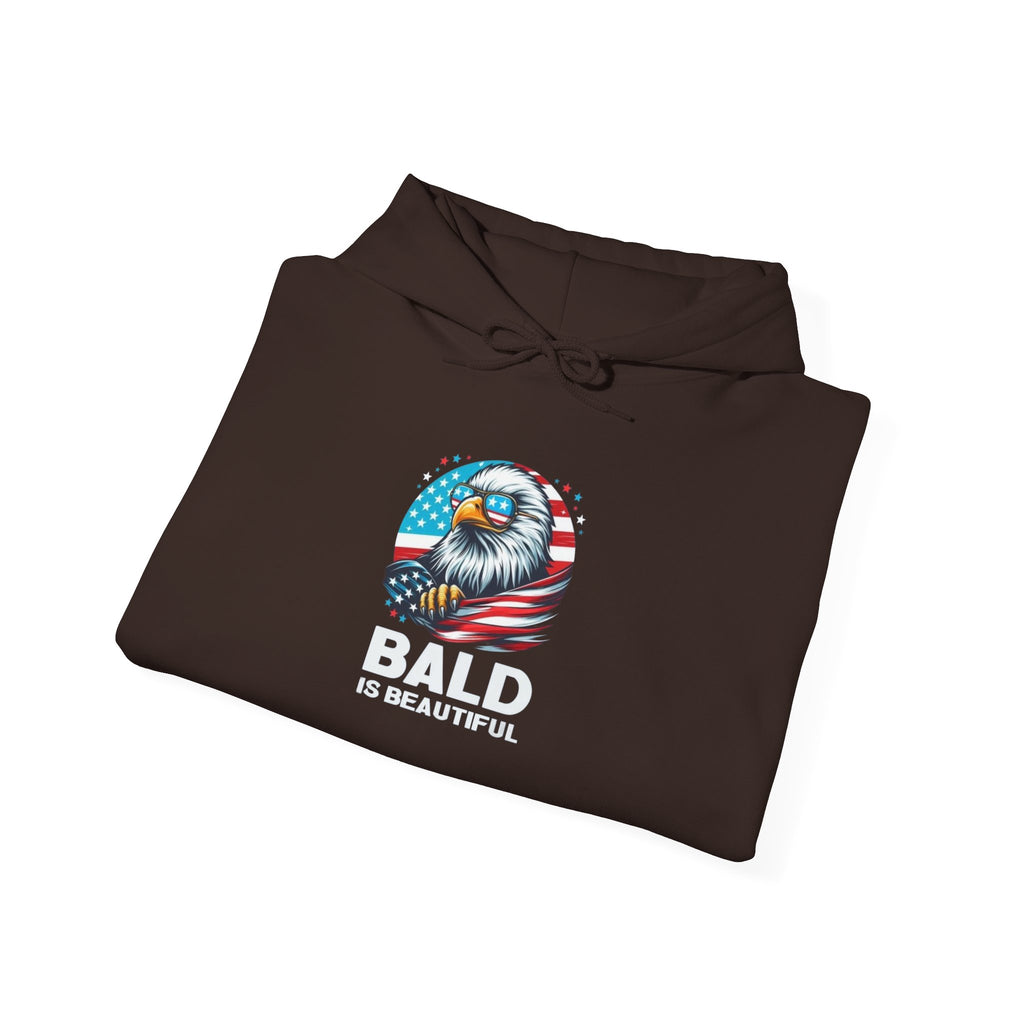 Bald Is Beautiful Hoodie | Funny Bald Pride Pullover
