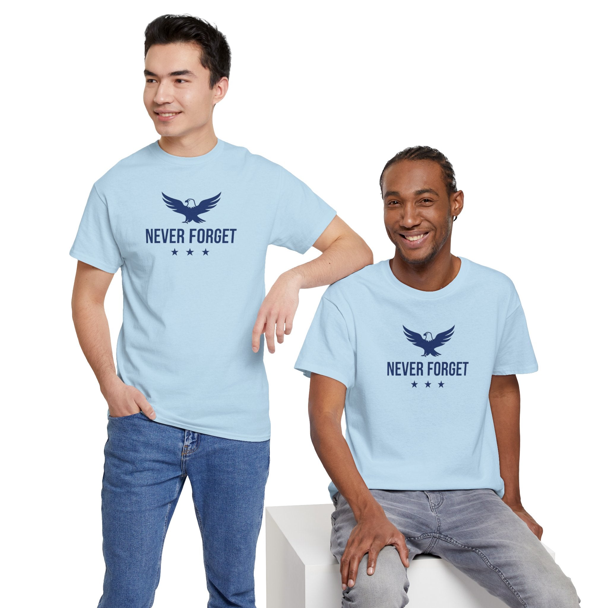 Never Forget Eagle Tee | Memorial Patriotism, Stars