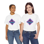 Lost in the Beat Tee | Retro Neon Diamond Music Graphic
