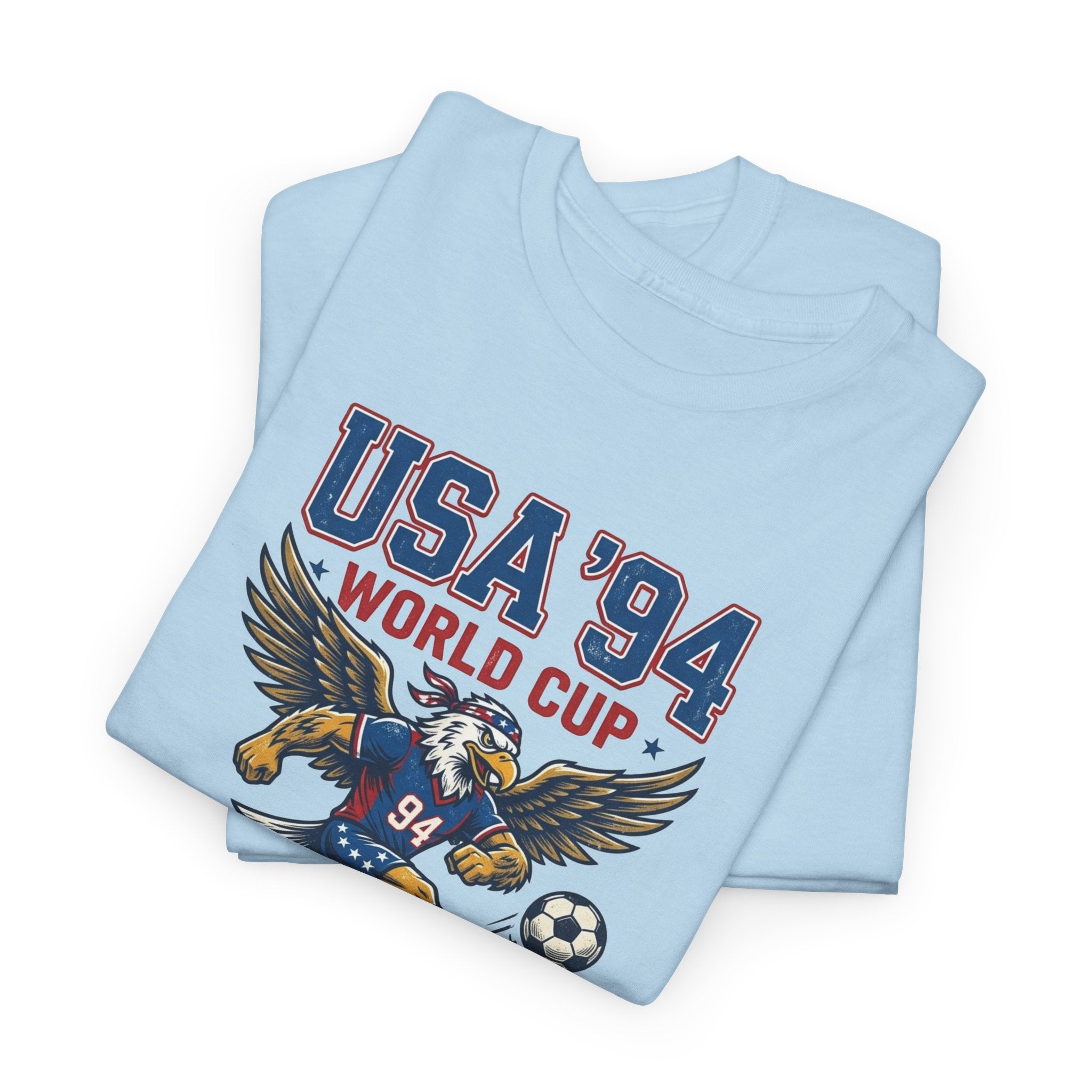 USA '94 Eagle Soccer Player T-Shirt | World Cup Retro Football Tee