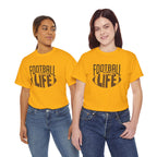 Football Life Game Day Tee | Casual Football Graphic Shirt