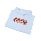 GOOD Retro Logo Hoodie | Positive Message, 70s Style Graphic